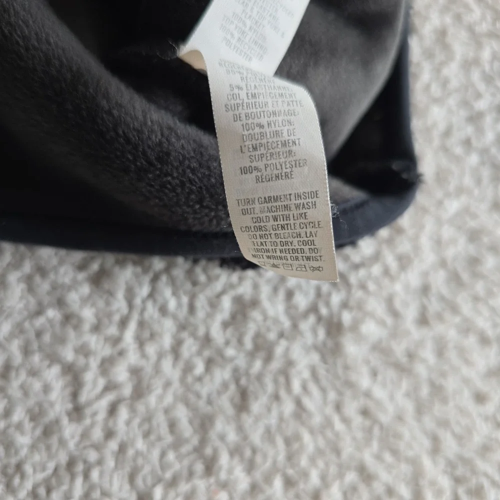 Offline By Aerie Fluff Love Quarter Snap Sherpa Jacket Black Size S - Picture 11 of 12